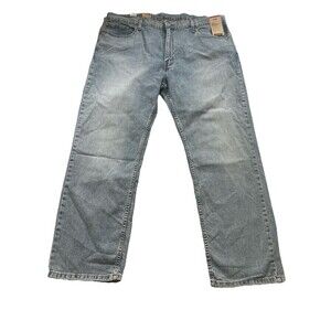 NWT Levi's 559 Jeans Men's 42x32 Relaxed Straight Stretch Medium Wash